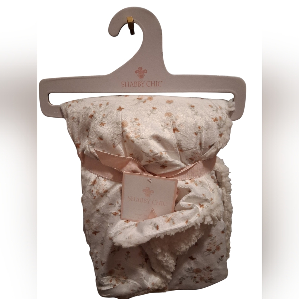 Shabby Chic Baby Blanket